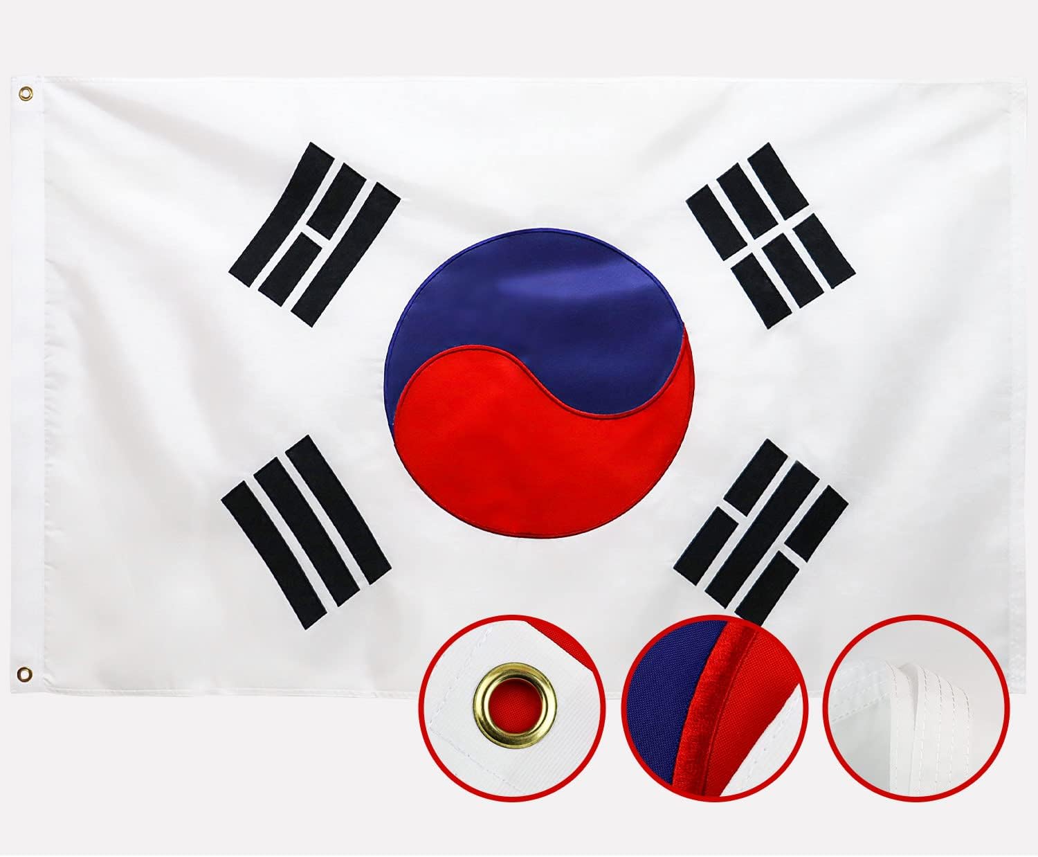 虎丘韩国国旗 3x5ft